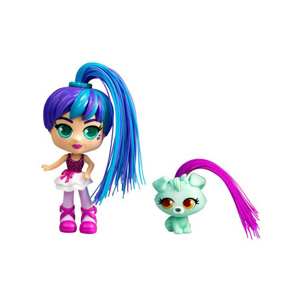 

Игровой набор с куклой и питомцем Curligirls Балерина Росли и Кода (82098)