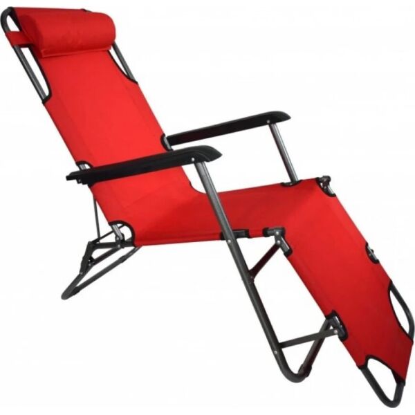 

Кресло лежак Stenson MH-3068M, 153*60*80 см красный