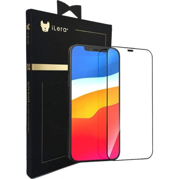 

Защитное стекло iLera DeLuxe Full Cover Black для Apple iPhone 13/13 Pro