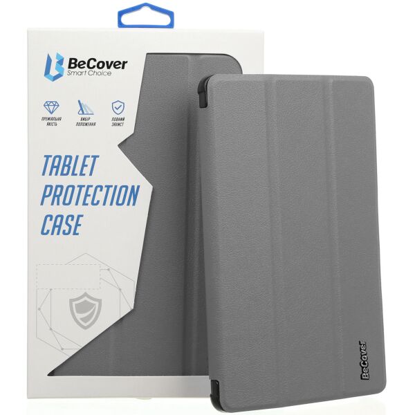 

Чехол-книжка Magnetic BeCover для Apple iPad mini 6 2021 Gray (706838)