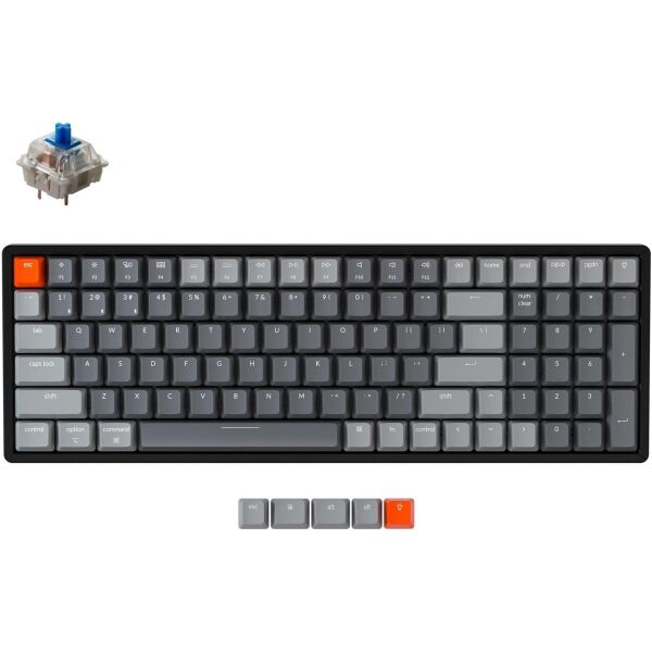 

Клавиатура Keychron K4 Aluminum Frame Hot-Swap Gateron RGB Blue (K4J2_KEYCHRON)