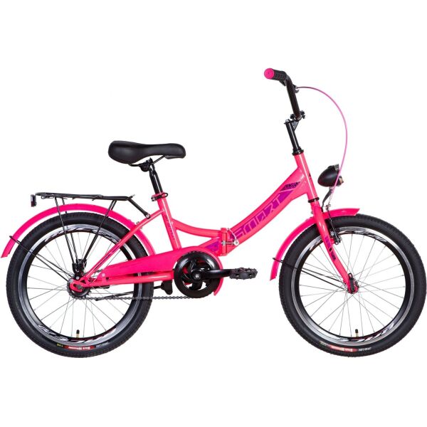 

Велосипед 20" Formula SMART розовый с малиновым с фонарём 2021 (OPS-FR-20-067)