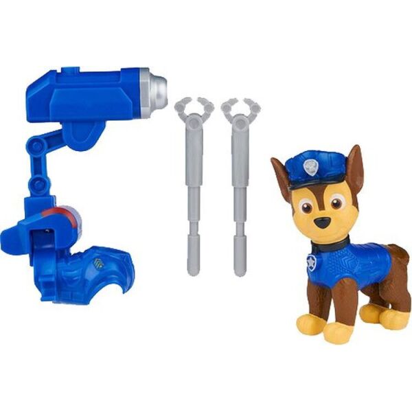 

Коллекционная фигурка Spin Master Paw Patrol Щенячий патруль в кино: щенок Гонщик с механической функцией (SM16655/6137)