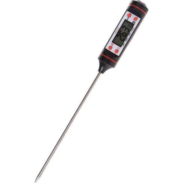 

Кухонный термометр кулинарный электронный цифровой со щупом Digital Thermometer TP101 Черный (20053100239)