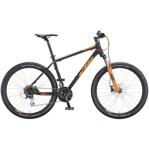 

Велосипед KTM CHICAGO DISC 27", рама M, черно-оранжевый (20156108)