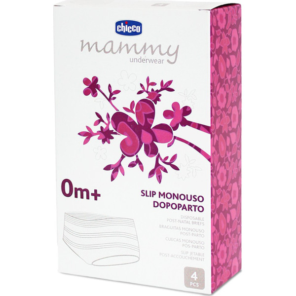 

Послеродовые одноразовые трусики Chicco безразмерные, 4 шт. (01138.10.00)
