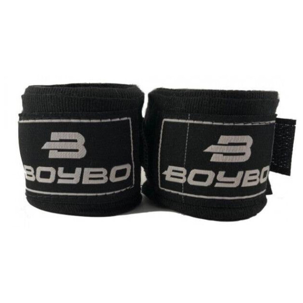

Боксерский бинт BoyBo 2,5м (хлопок) черн.2шт, GN-1525