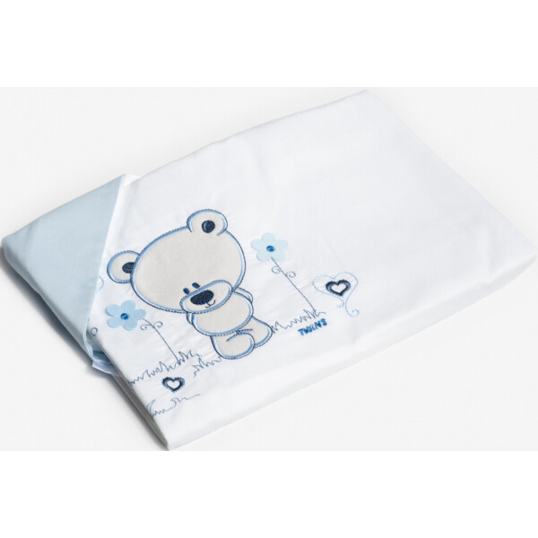 

Комплект постельного белья детский Twins Evo Лето (3 элемента) White/Blue (3068-A-016)