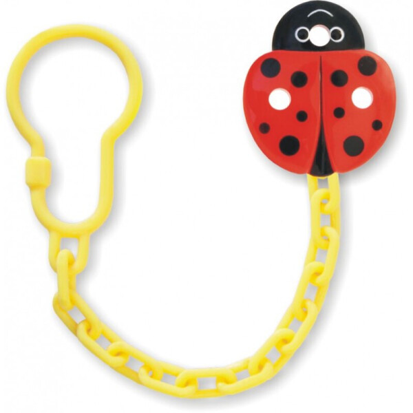 

Цепочка для пустышки Baby Mix FU -160258 Бедрик, красный