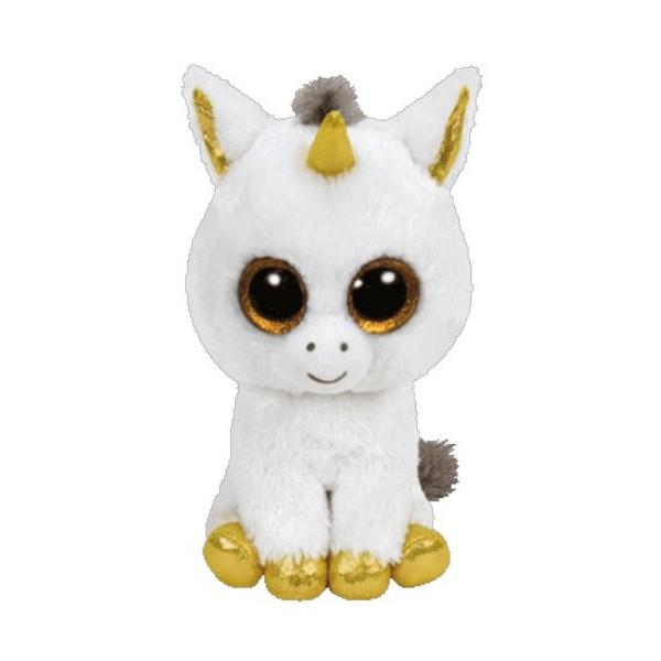 

Мягкая игрушка TY Toys Beanie Boo"s Белый Единорог Pegasus 15см