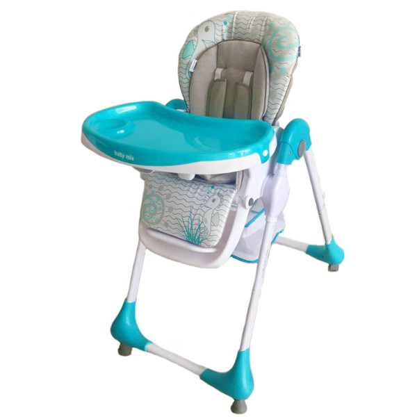 

Стульчик для кормления Baby Mix Alexis Junior YQ188-3 blue (7838)