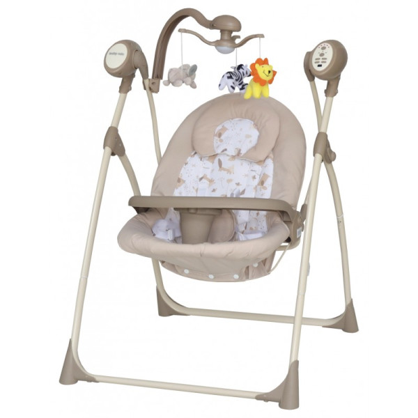 

Кресло-качалка Baby Mix SW102RC + мобиль и пульт beige