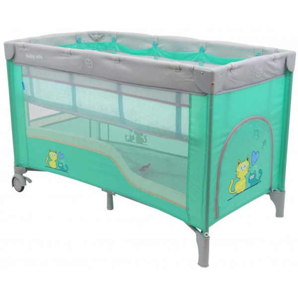 

Кроватка-манеж Alexis Baby Mix HR-8052-2 mint