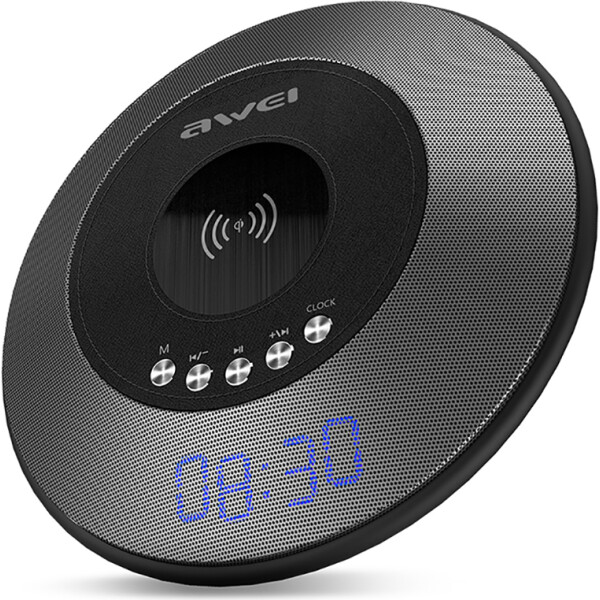 

Портативная акустика AWEI Y290 Bluetooth Speaker-Wireless Charger Grey