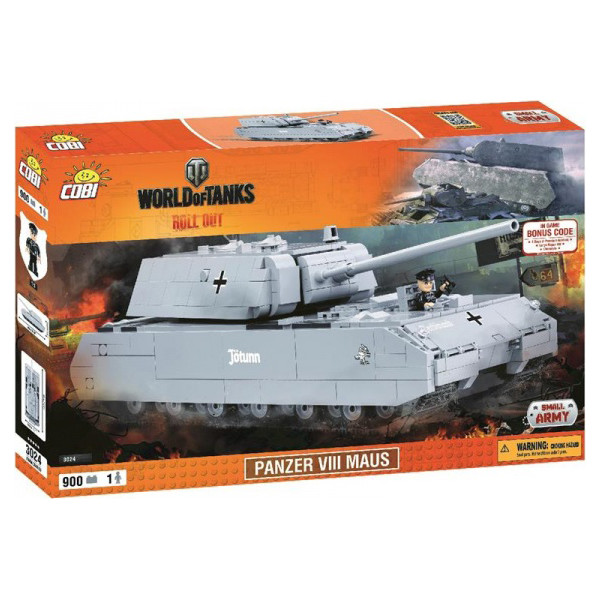 

Конструктор Cobi World Of Tanks Maus (COBI-3024)