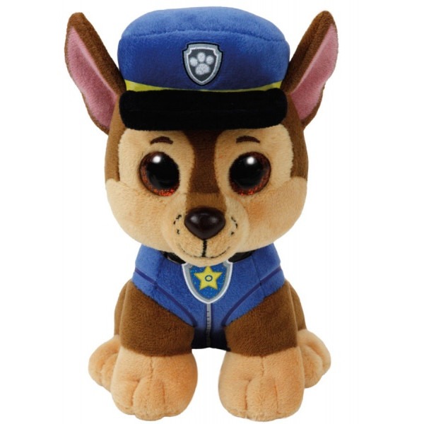 

Мягкая игрушка TY Toys Paw Patrol Немецкая овчарка Гонщик, 24 см