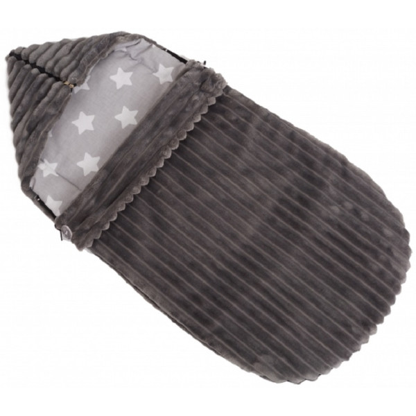 

Конверт в коляску Twins Trip dark grey