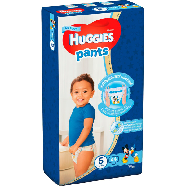 

Трусики-подгузники Huggies Pants 5 Mega Boy (12-17 кг) 44 шт