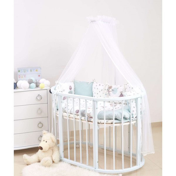 

Комплект постельного белья детский Twins Dolce D-311 (6 элементов) Forest mint