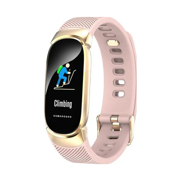 

Фитнес-браслет Smart Band Qw16 Pink/Gold