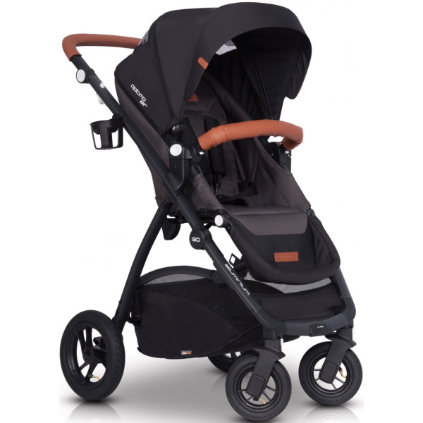 

Детская коляска прогулочная EasyGo Optimo Air Anthracite