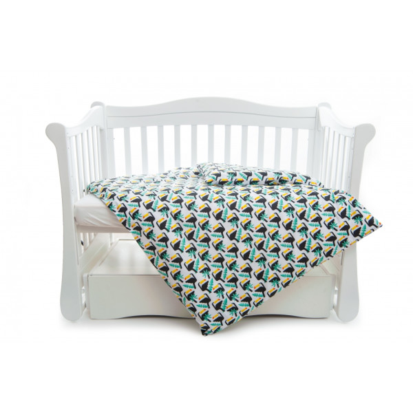 

Комплект постельного белья детский Twins Comfort line C-055 Тукан