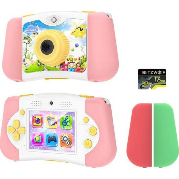 

детская игровая Blitzwolf BW-КС1 HD, MP3 Pink