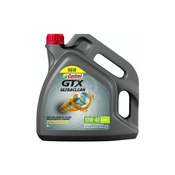 

Масло моторное GTX CASTROL 10W40 GTX A3B4 4L