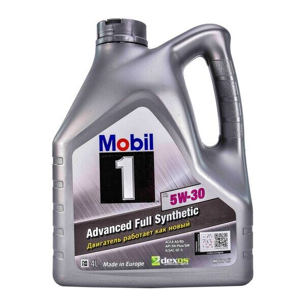 

Масло моторное MOBIL1 5W30 M1 X1 4L