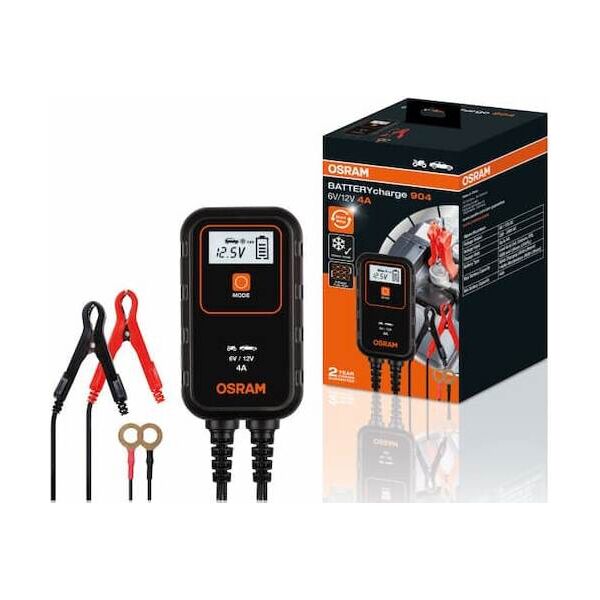 

Зарядное устройство 4Amps 6/12V (до 90 ah) (пр-во OSRAM)