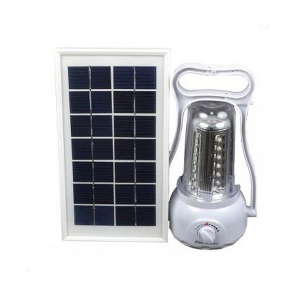

Фонарь 3 в 1 - кемпинговый + Power Bank + внешняя солнечная панель (LED 35, регул. яркости, 220V)