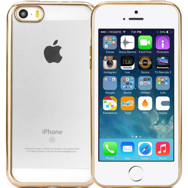 

Utty Electroplating TPU Gold для iPhone 5/5S/SE