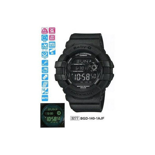 

Наручные часы Casio BGD-140-1AER