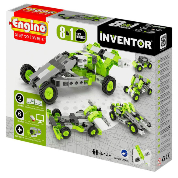 

Авто-конструктор Engino Inventor 8 в 1 - Автомобили (0831)