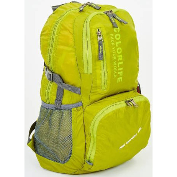

Рюкзак спортивный Color Life 1554-SL Салатовый