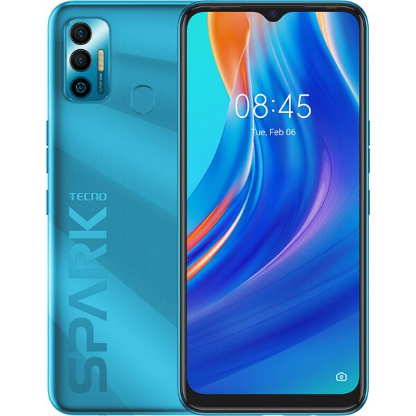 

TECNO Spark 7 (KF6n) 4/128Gb Dual SIM Morpheus Blue