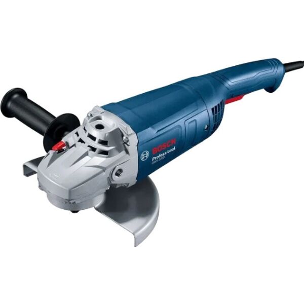 

Шлифмашина угловая Bosch GWS 2200, 220Вт, 180мм, 8500 об/мин, М14, 5.2кг (0.601.8C0.320)