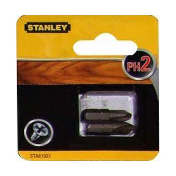 

STANLEY PH2, 25мм, 2шт