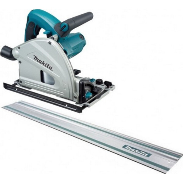 

Погружная дисковая пила Makita SP6000J + Шина направляющая Makita (194368-5) 1400 мм