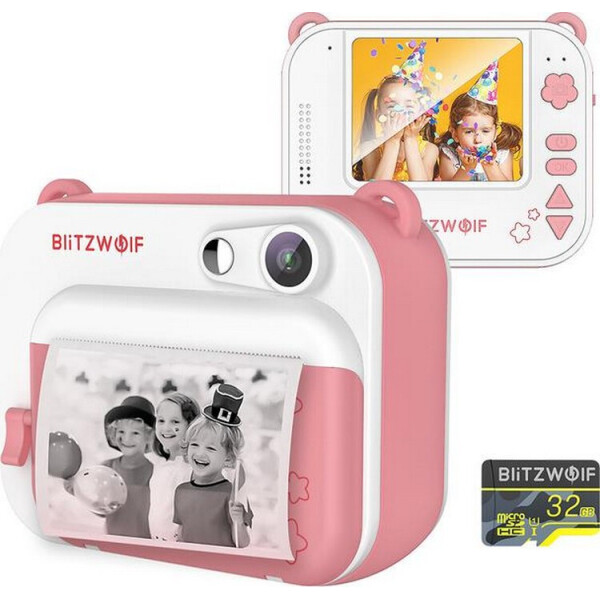 

детская мнгновенной печати Blitzwolf BW-DP1 Pink