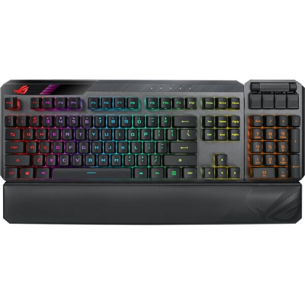 

Клавиатура Asus ROG ClaymoreII Red RGB RU Black (90MP01W0-BKRA00)