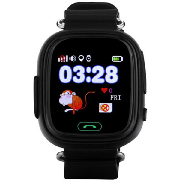 

Детские умные часы-телефон с GPS трекером Baby Smart Watch Q90s Original Black