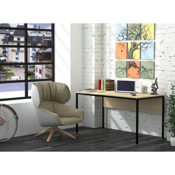 

Письменный стол Loft design L-3p Дуб Борас
