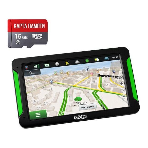 

Навигатор MiXzo MX-707 8GB ROM + Карта памяти 16GB