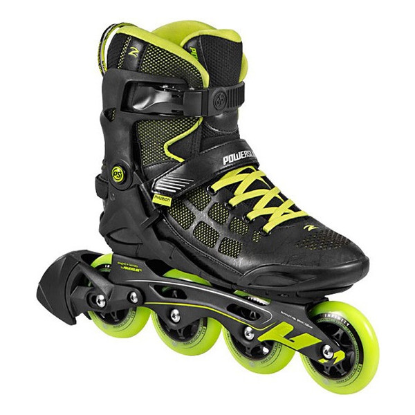 

Роликовые коньки POWERSLIDE 16 940601 PHU EPSILON Men black/green 45,0