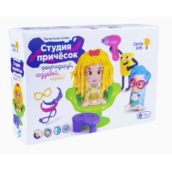 

Набор для лепки GENIO KIDS "Студия причесок" (TA1085)