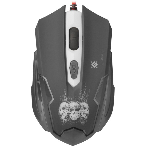 

Defender Skull GM-180L + коврик Black (52180)