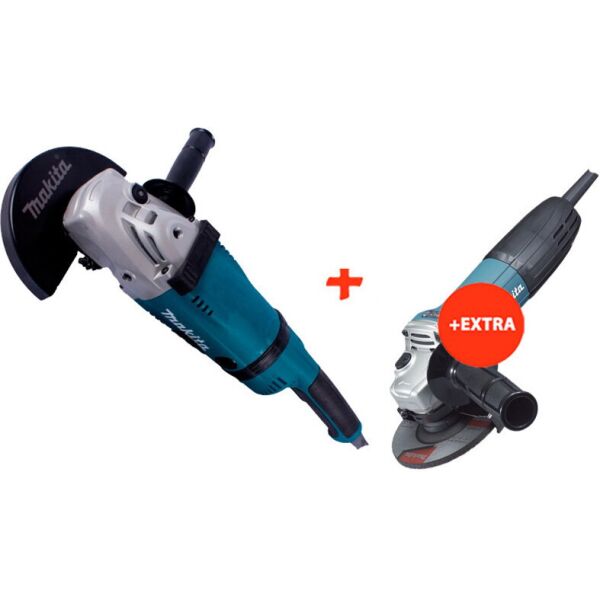 

Угловая шлифмашина Makita GA9030RF01 + болгарка Makita GA 5030 (GA9030RF01+GA5030SET)
