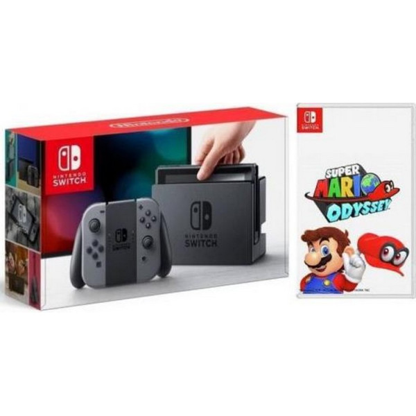 

Nintendo Switch Gray + Super Mario Odyssey
