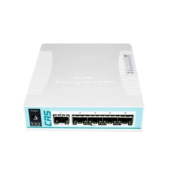 

Коммутатор MikroTik CRS106-1C-5S (400Mhz/128Mb, 5xSFP, 1xCombo)